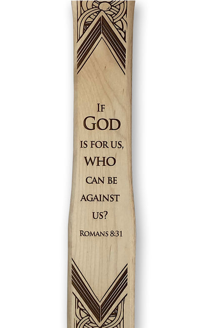 Custom Knight Sword - Choose your favorite verse or quote