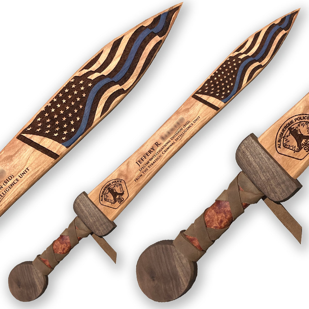 Roman Gladius Wooden Swords | Custom Military & Veteran Gifts ...