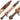Two Law Enforcement Gladius Swords with Thin Blue Line American flag blade engraving